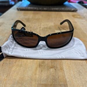SMITH Black Frame with Brown Lenses Sunglasses